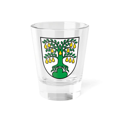 Wappen Oberwil-Lieli AG (Switzerland) (Coat of Arms) Shot Glass 1.5oz 1.5oz - Go Mug Yourself