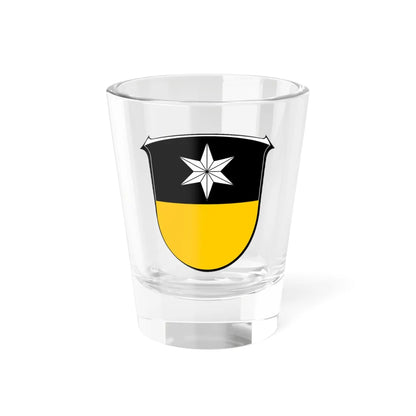 Wappen Rauschenberg Hessen (Germany) (Coat of Arms) Shot Glass 1.5oz 1.5oz - Go Mug Yourself