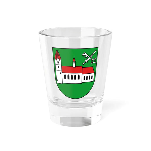 Wappen Regis-Breitingen (Germany) (Coat of Arms) Shot Glass 1.5oz 1.5oz - Go Mug Yourself