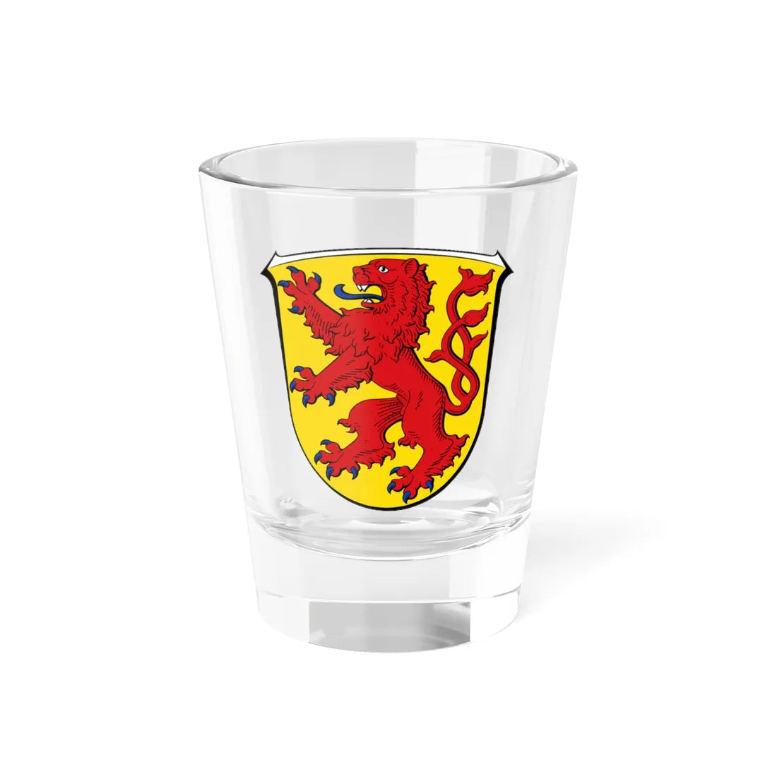 Wappen Reinheim Odw (Germany) (Coat of Arms) Shot Glass 1.5oz 1.5oz - Go Mug Yourself