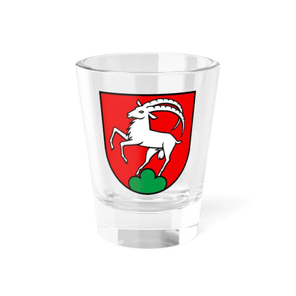 Wappen Remigen AG (Switzerland) (Coat of Arms) Shot Glass 1.5oz 1.5oz - Go Mug Yourself