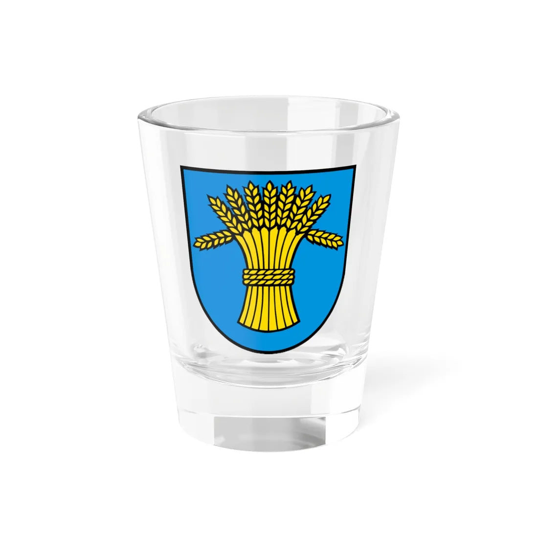 Wappen Rüfenach AG (Switzerland) (Coat of Arms) Shot Glass 1.5oz 1.5oz - Go Mug Yourself