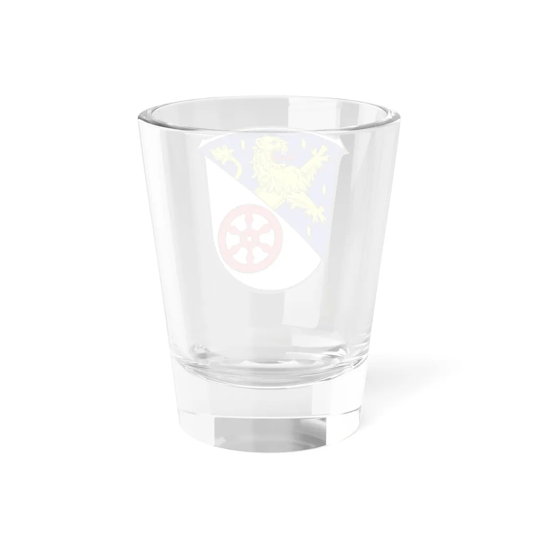 Wappen Rheingau-Taunus-Kreis (Germany) (Coat of Arms) Shot Glass 1.5oz - Go Mug Yourself