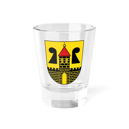 Wappen Rochlitz (Germany) (Coat of Arms) Shot Glass 1.5oz 1.5oz - Go Mug Yourself