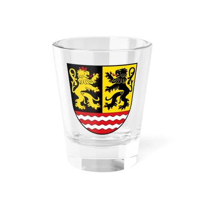 Wappen Saale-Orla-Kreis (Germany) (Coat of Arms) Shot Glass 1.5oz 1.5oz - Go Mug Yourself