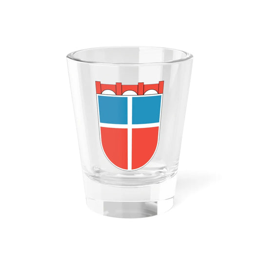 Wappen Saarland 1948 (Germany) (Coat of Arms) Shot Glass 1.5oz 1.5oz - Go Mug Yourself