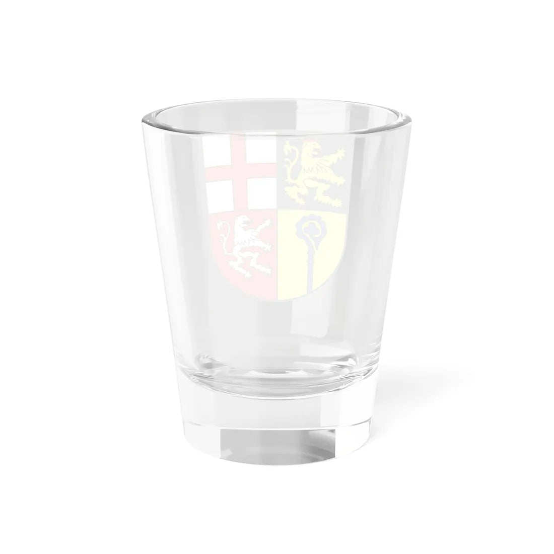 Wappen Saarpfalz-Kreis (Germany) (Coat of Arms) Shot Glass 1.5oz - Go Mug Yourself