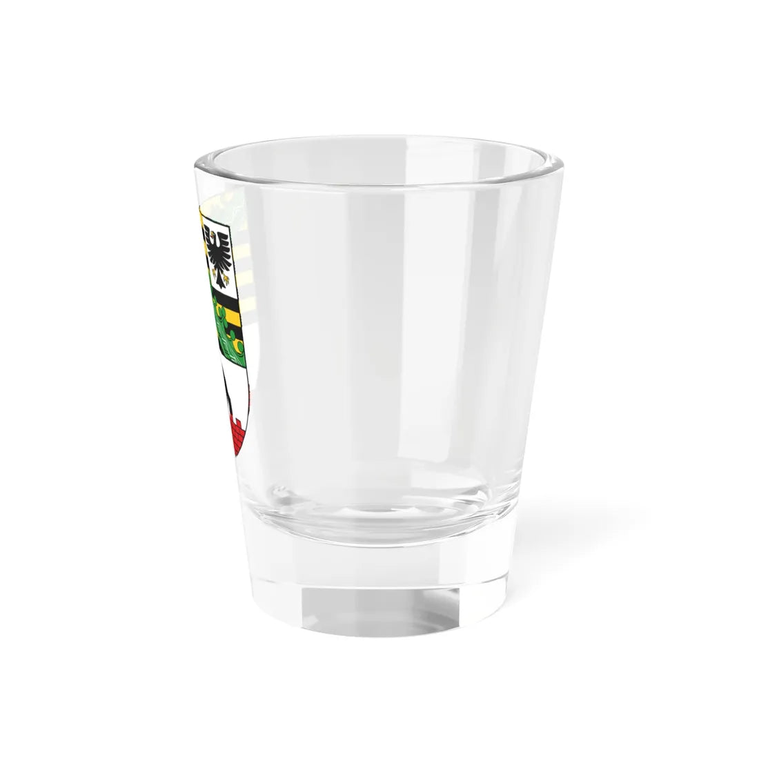 Wappen Sachsen-Anhalt (Germany) (Coat of Arms) Shot Glass 1.5oz - Go Mug Yourself