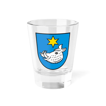 Wappen Safenwil AG (Switzerland) (Coat of Arms) Shot Glass 1.5oz 1.5oz - Go Mug Yourself