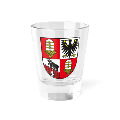 Wappen Salzlandkreis (Germany) (Coat of Arms) Shot Glass 1.5oz 1.5oz - Go Mug Yourself