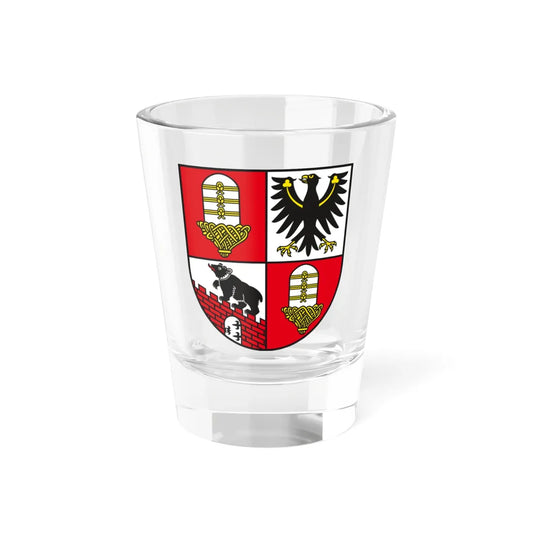 Wappen Salzlandkreis (Germany) (Coat of Arms) Shot Glass 1.5oz 1.5oz - Go Mug Yourself