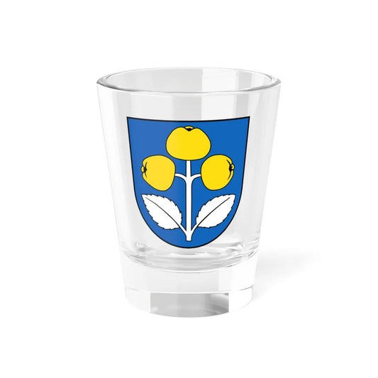 Wappen Schattdorf (Switzerland) (Coat of Arms) Shot Glass 1.5oz 1.5oz - Go Mug Yourself
