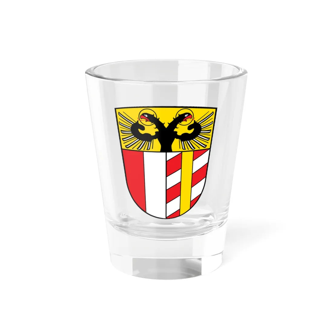 Wappen Schwaben Bayern (Germany) (Coat of Arms) Shot Glass 1.5oz 1.5oz - Go Mug Yourself