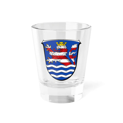 Wappen Schwalm-Eder-Kreis (Germany) (Coat of Arms) Shot Glass 1.5oz 1.5oz - Go Mug Yourself