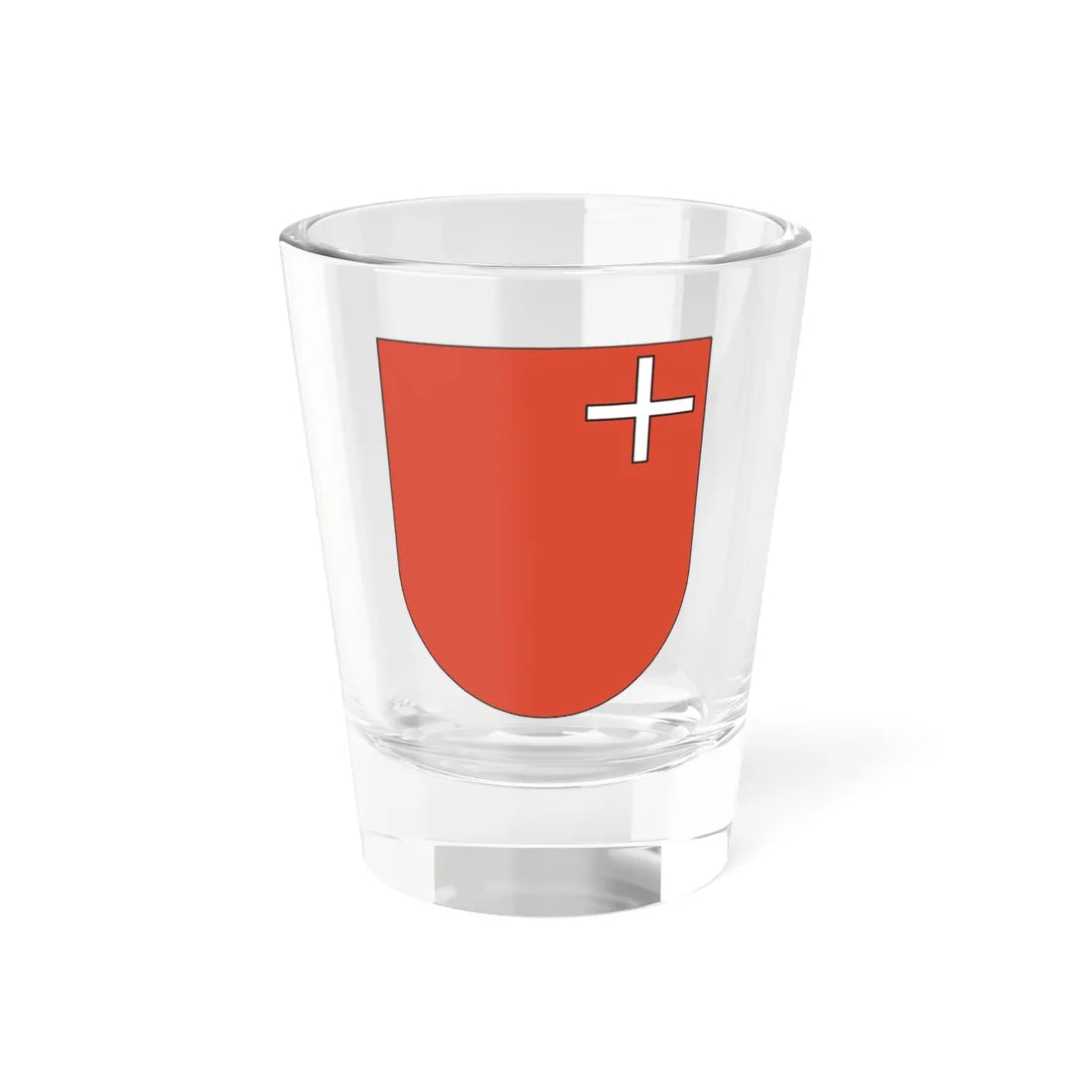Wappen Schwyz (Switzerland) (Coat of Arms) Shot Glass 1.5oz 1.5oz - Go Mug Yourself