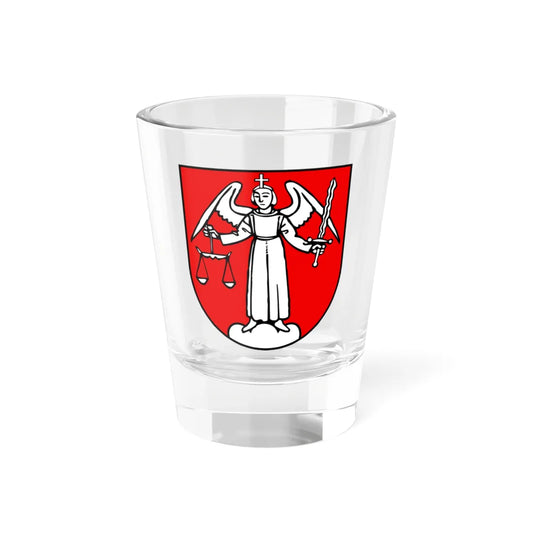 Wappen Seelisberg UR (Switzerland) (Coat of Arms) Shot Glass 1.5oz 1.5oz - Go Mug Yourself