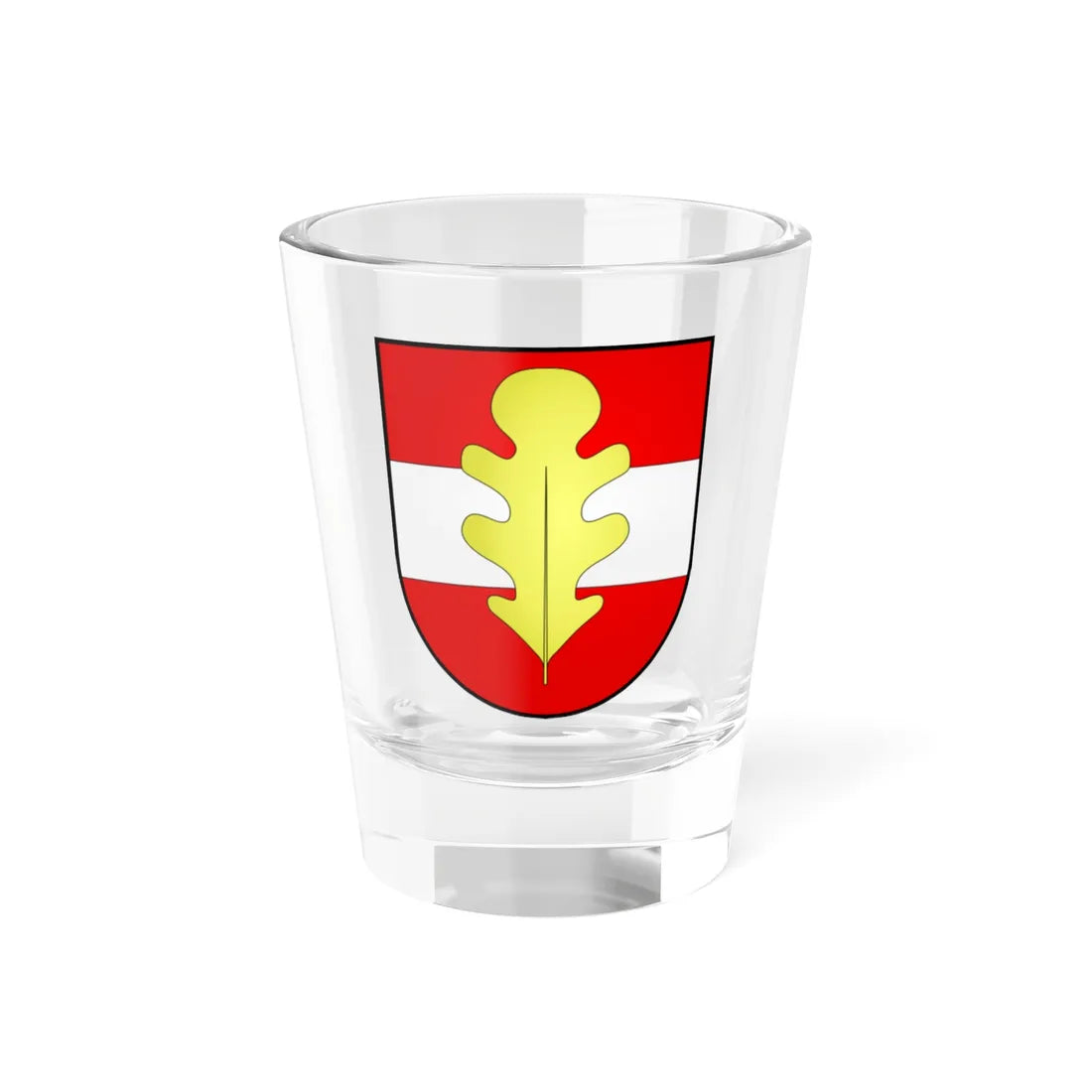 Wappen siebnen (Switzerland) (Coat of Arms) Shot Glass 1.5oz 1.5oz - Go Mug Yourself