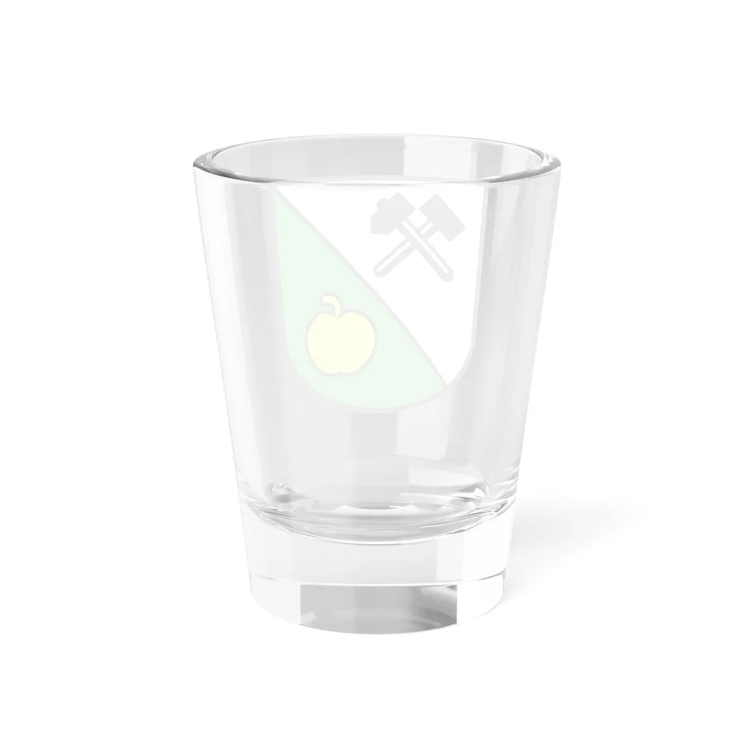 Wappen Sornzig-Ablaß Sachsen (Germany) (Coat of Arms) Shot Glass 1.5oz - Go Mug Yourself
