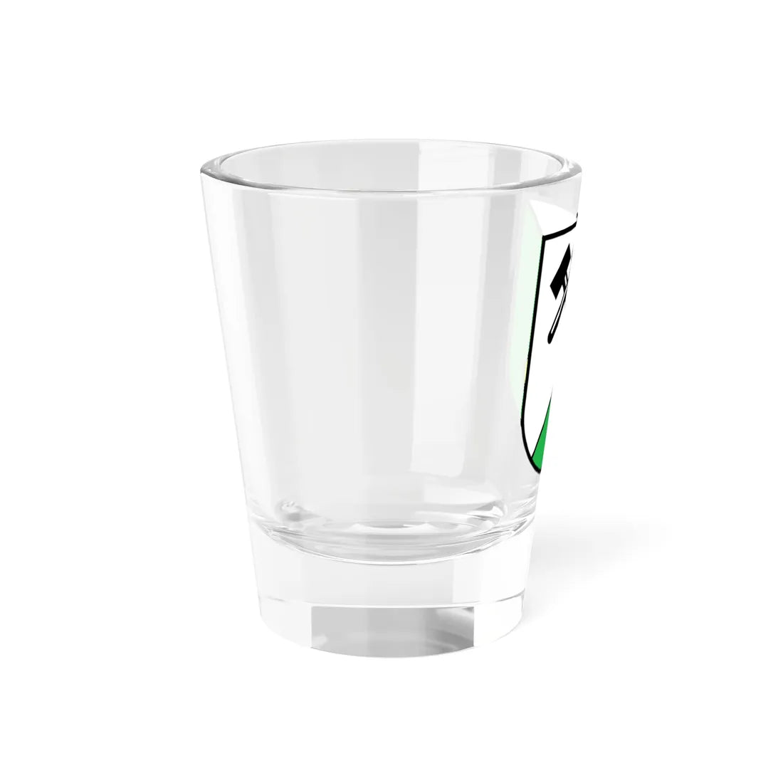 Wappen Sornzig-Ablaß Sachsen (Germany) (Coat of Arms) Shot Glass 1.5oz - Go Mug Yourself