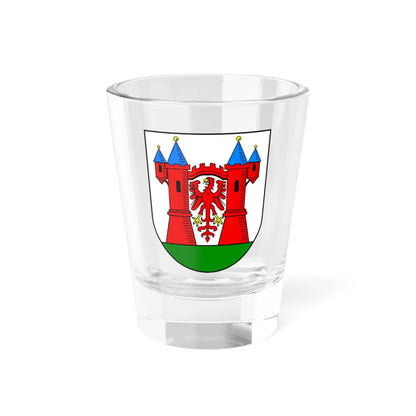 Wappen Stadt Lenzen Elbe (Germany) (Coat of Arms) Shot Glass 1.5oz - Go Mug Yourself