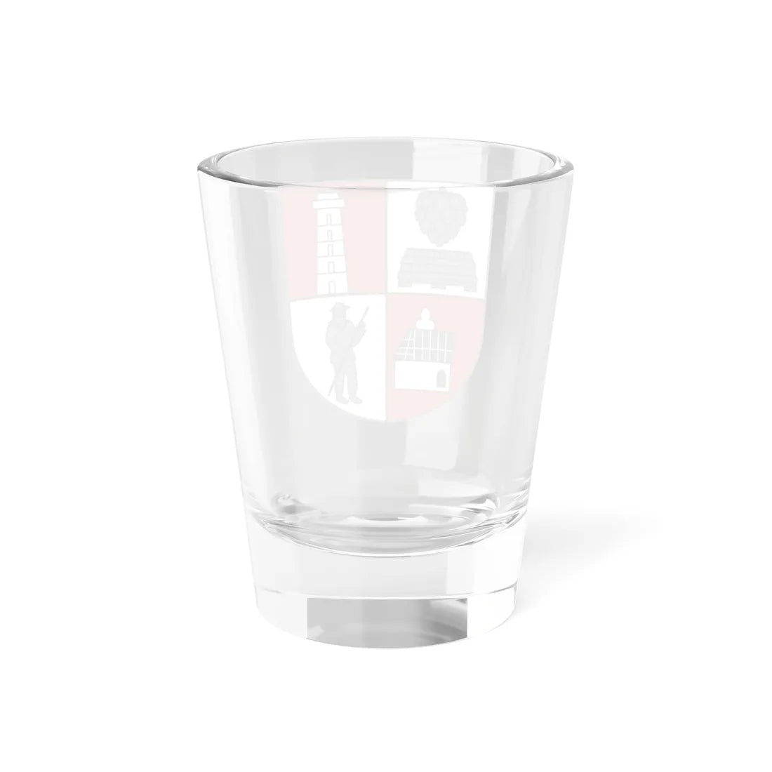 Wappen Steinberg Vogtland (Germany) (Coat of Arms) Shot Glass 1.5oz - Go Mug Yourself