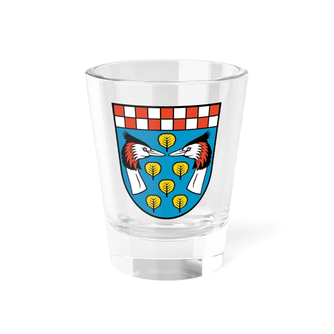 Wappen Stolzenhagen Niederbarnim (Germany) (Coat of Arms) Shot Glass 1.5oz 1.5oz - Go Mug Yourself