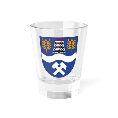 Wappen Striegistal (Germany) (Coat of Arms) Shot Glass 1.5oz 1.5oz - Go Mug Yourself
