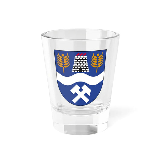 Wappen Striegistal (Germany) (Coat of Arms) Shot Glass 1.5oz 1.5oz - Go Mug Yourself