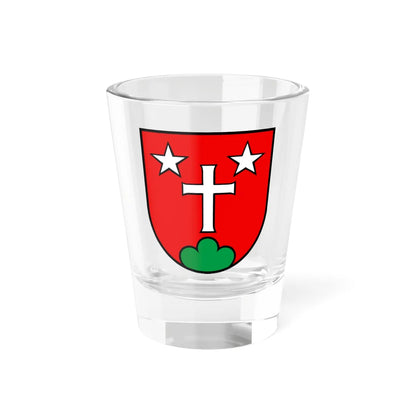 Wappen Suhr AG (Switzerland) (Coat of Arms) Shot Glass 1.5oz 1.5oz - Go Mug Yourself