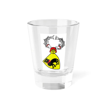 Wappen Toggenburger (Switzerland) (Coat of Arms) Shot Glass 1.5oz 1.5oz - Go Mug Yourself