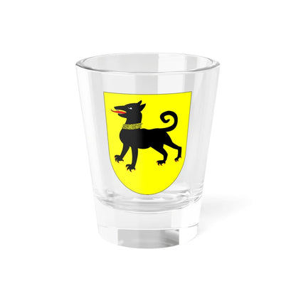 Wappen Toggenburger2 (Switzerland) (Coat of Arms) Shot Glass 1.5oz 1.5oz - Go Mug Yourself