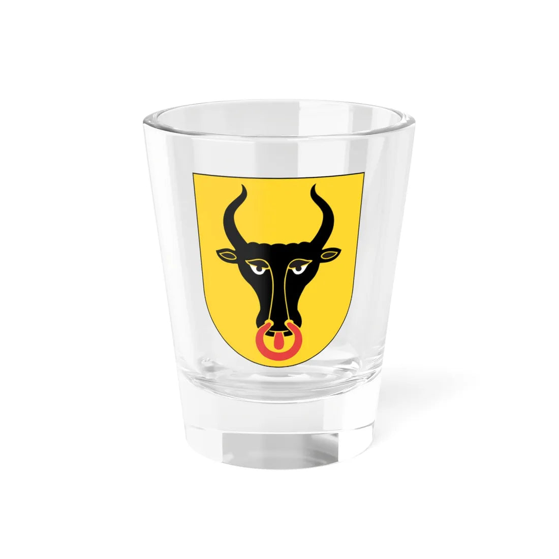 Wappen Uri alt (Switzerland) (Coat of Arms) Shot Glass 1.5oz 1.5oz - Go Mug Yourself