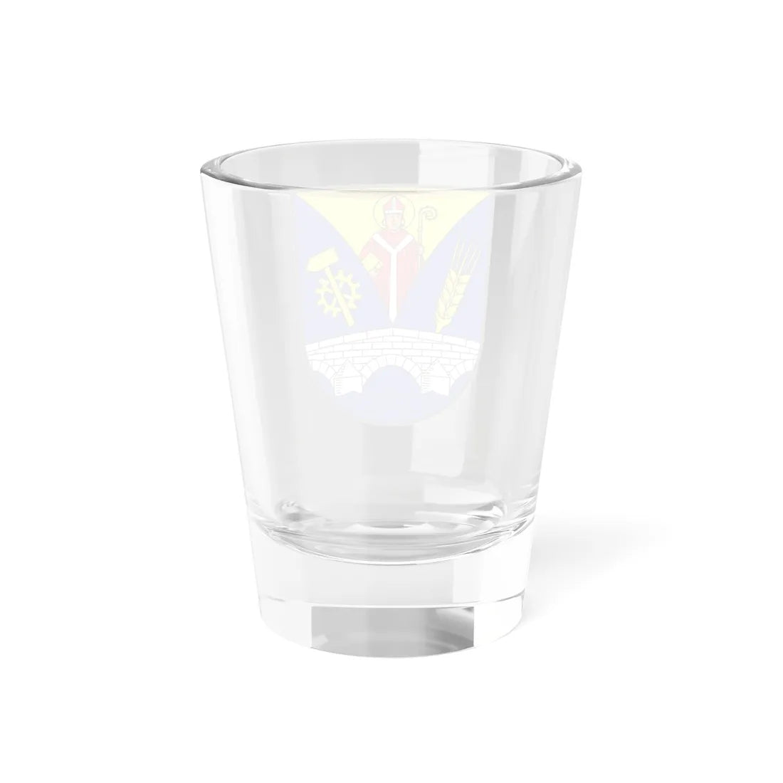 Wappen Vacha (Germany) (Coat of Arms) Shot Glass 1.5oz - Go Mug Yourself