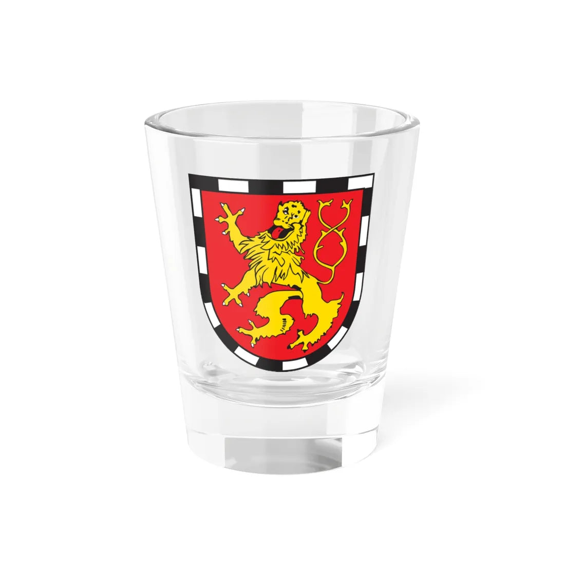 Wappen VG Altenkirchen (Germany) (Coat of Arms) Shot Glass 1.5oz 1.5oz - Go Mug Yourself