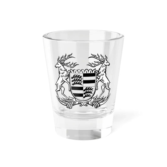 Wappen Volksstaat Württemberg SW (Germany) (Coat of Arms) Shot Glass 1.5oz 1.5oz - Go Mug Yourself