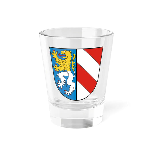 Wappen vom Landkreis Zwickau (Germany) (Coat of Arms) Shot Glass 1.5oz 1.5oz - Go Mug Yourself
