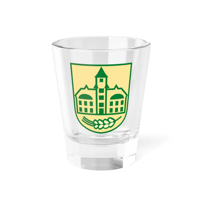 Wappen von Belgershain (Germany) (Coat of Arms) Shot Glass 1.5oz 1.5oz - Go Mug Yourself