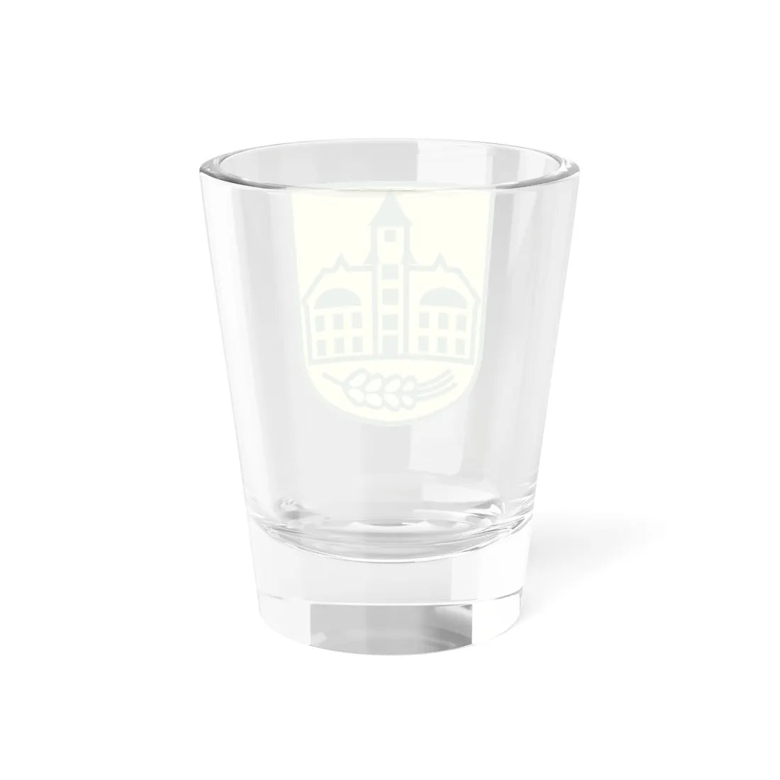 Wappen von Belgershain (Germany) (Coat of Arms) Shot Glass 1.5oz - Go Mug Yourself