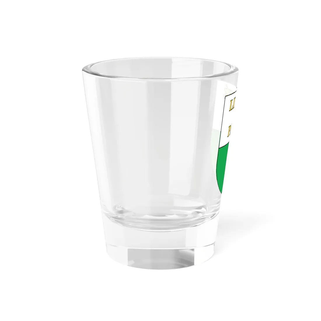 Wappen Waadt matt (Switzerland) (Coat of Arms) Shot Glass 1.5oz - Go Mug Yourself