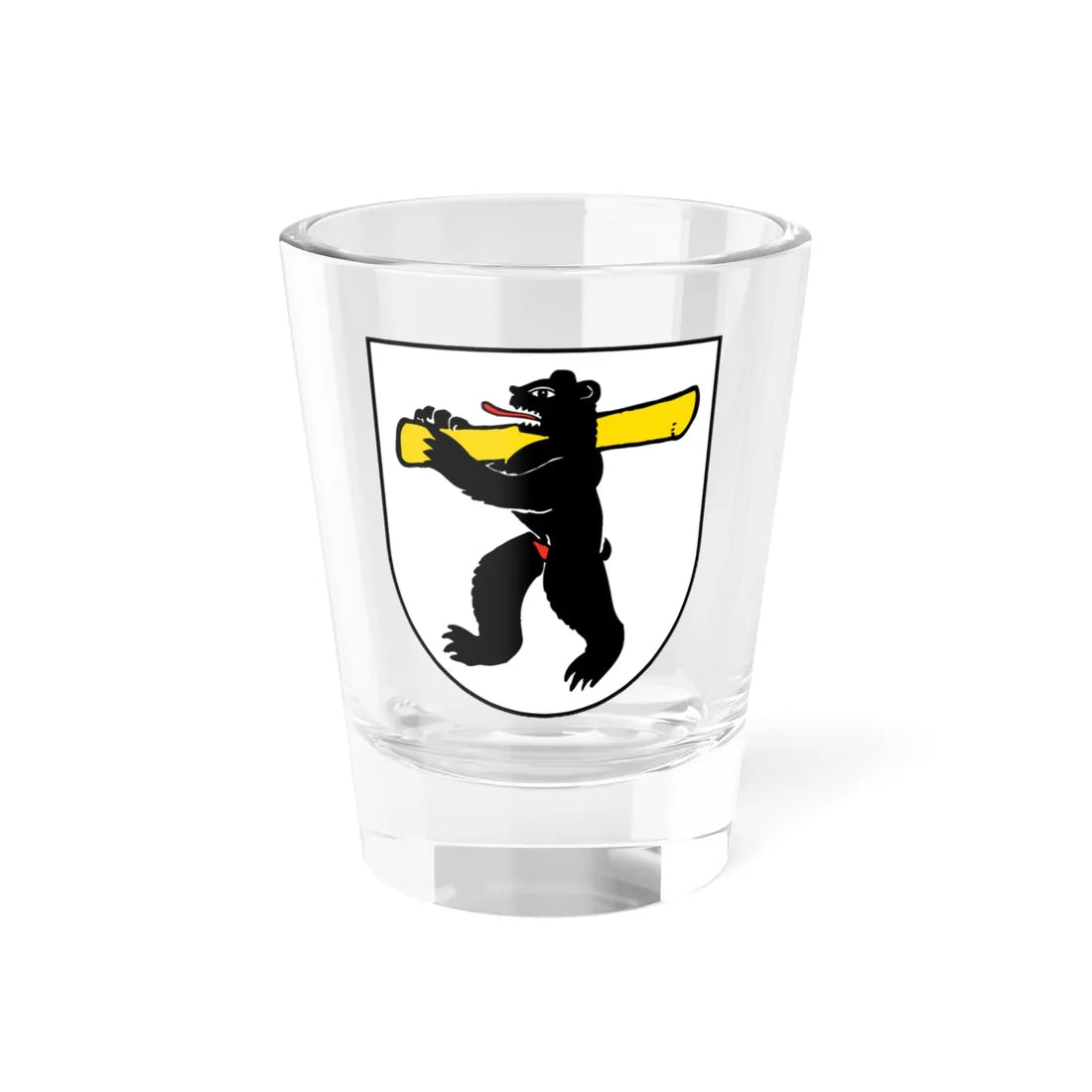 Wappen Wassen (Switzerland) (Coat of Arms) Shot Glass 1.5oz 1.5oz - Go Mug Yourself