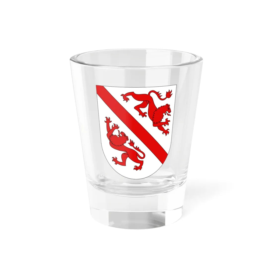 Wappen Weesen (Switzerland) (Coat of Arms) Shot Glass 1.5oz 1.5oz - Go Mug Yourself