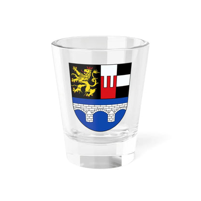 Wappen Weischlitz (Germany) (Coat of Arms) Shot Glass 1.5oz 1.5oz - Go Mug Yourself