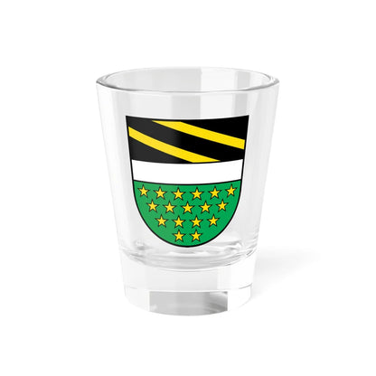 Wappen Wiedemar Sachsen (Germany) (Coat of Arms) Shot Glass 1.5oz 1.5oz - Go Mug Yourself