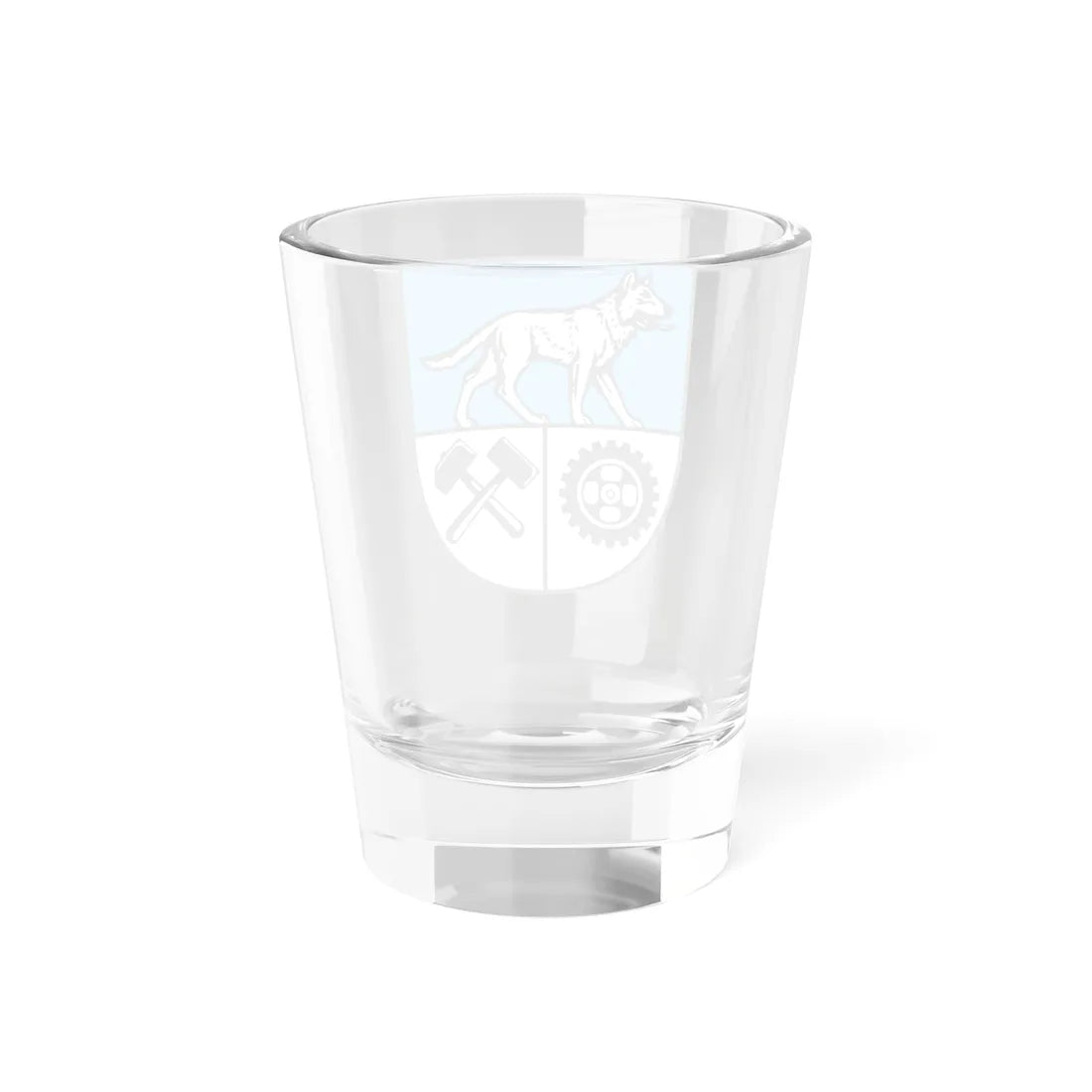 Wappen Wilkau-Hasslau (Germany) (Coat of Arms) Shot Glass 1.5oz - Go Mug Yourself