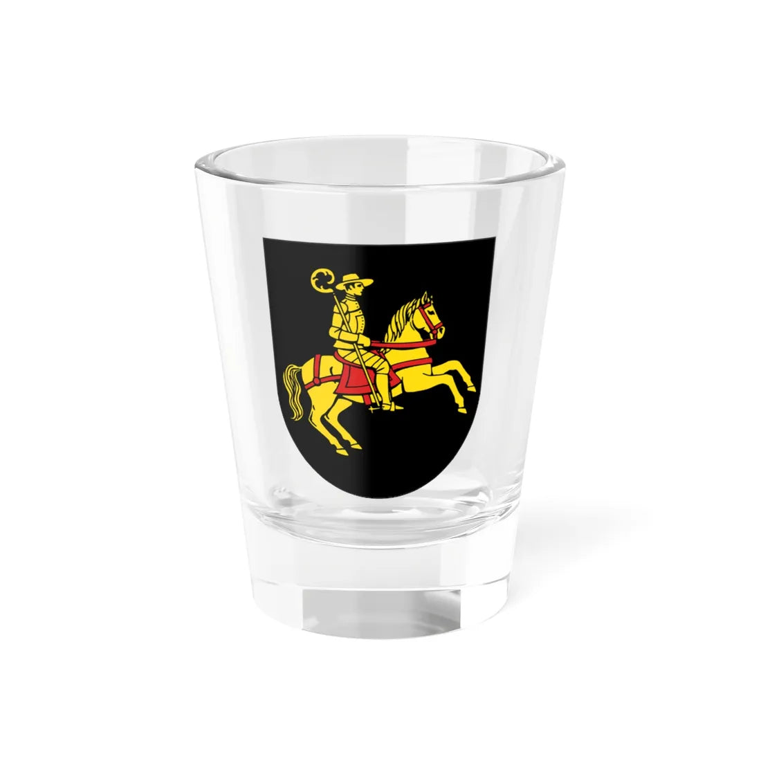 Wappen Wurzen (Germany) (Coat of Arms) Shot Glass 1.5oz 1.5oz - Go Mug Yourself