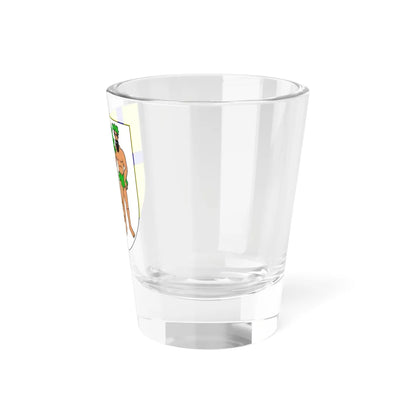 Wappen Zehngerichtebund2 (Switzerland) (Coat of Arms) Shot Glass 1.5oz - Go Mug Yourself