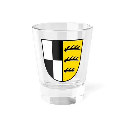 Wappen Zollernalbkreis (Germany) (Coat of Arms) Shot Glass 1.5oz 1.5oz - Go Mug Yourself