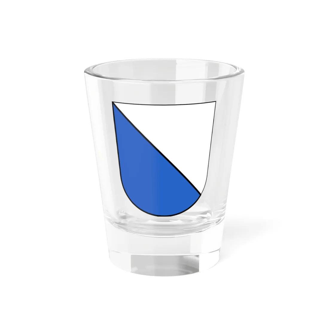 Wappen Zürich (Switzerland) (Coat of Arms) Shot Glass 1.5oz - Go Mug Yourself