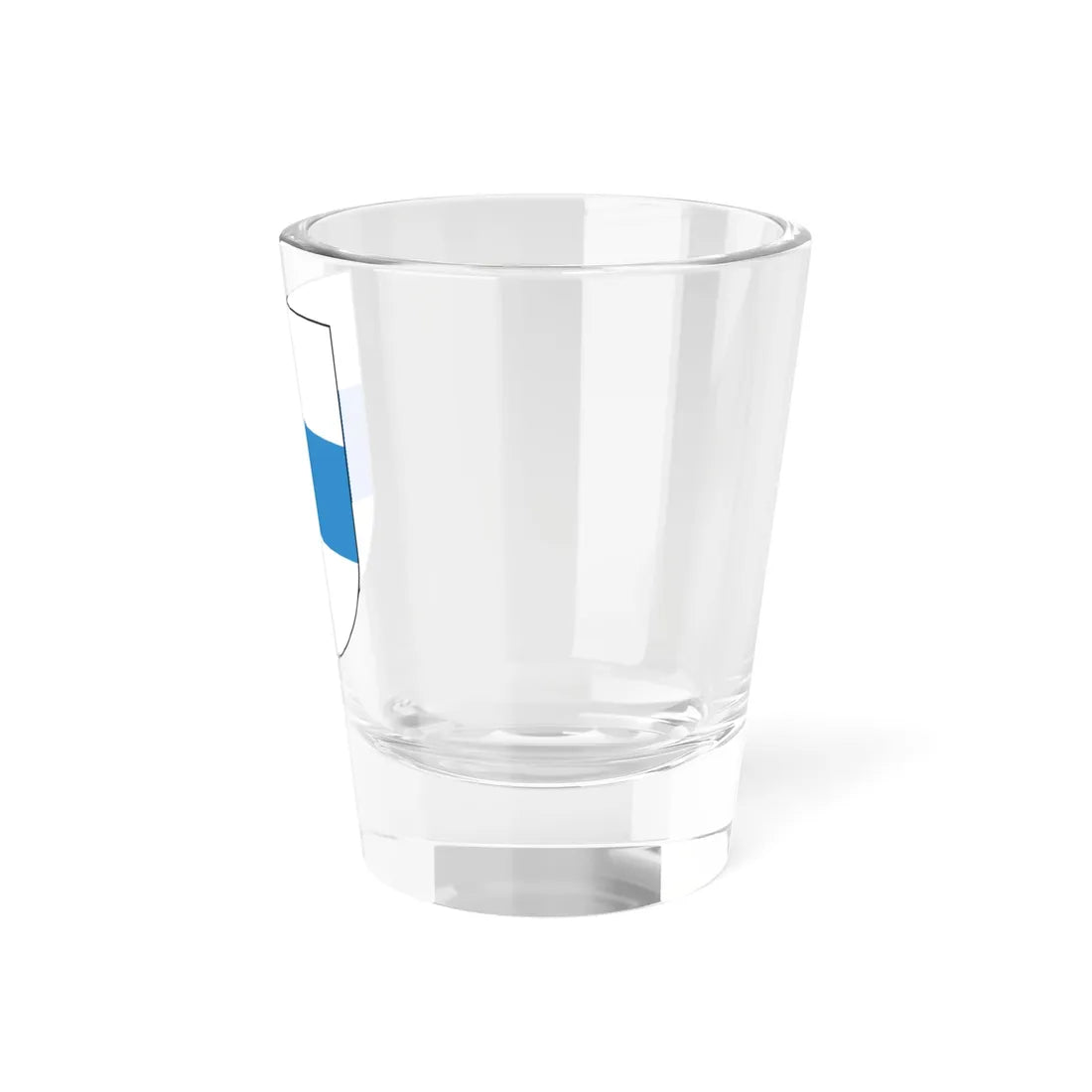Wappen Zug matt (Switzerland) (Coat of Arms) Shot Glass 1.5oz - Go Mug Yourself