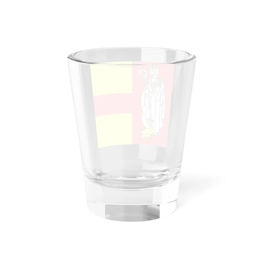 Wappenflagge Kreis Coesfeld 1956 (Germany) Shot Glass 1.5oz - Go Mug Yourself